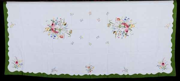 Tre tovaglie con tovaglioli  - Asta Arredo per la tavola - Associazione Nazionale - Case d'Asta italiane