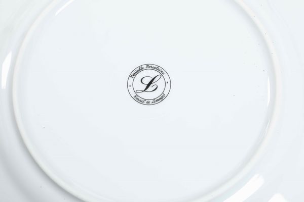 Servizio da caccia<BR>Francia, Limoges, XX secolo  - Asta Arredo per la tavola - Associazione Nazionale - Case d'Asta italiane