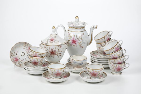 Servizio da caff�<BR>Italia, XIX secolo  - Asta Arredo per la tavola - Associazione Nazionale - Case d'Asta italiane