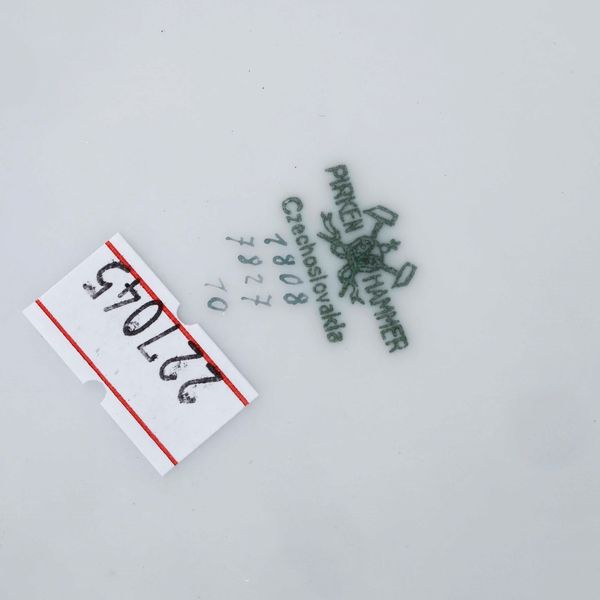 Servizio da tavola<BR>Cecoslovacchia, Manifattura Pirkenhammer, XX secolo  - Asta Arredo per la tavola - Associazione Nazionale - Case d'Asta italiane