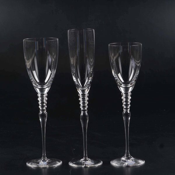 Servizio di calici �Classic Rose�<BR>Rosenthal, 1980 circa  - Asta Arredo per la tavola - Associazione Nazionale - Case d'Asta italiane