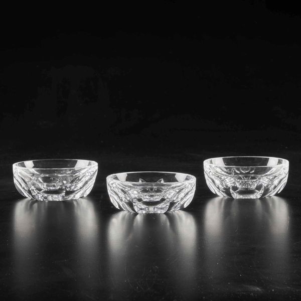 Otto ciotole lavadita �Harcourt�<BR>Francia, Manifattura Baccarat, XX secolo<BR>  - Asta Arredo per la tavola - Associazione Nazionale - Case d'Asta italiane