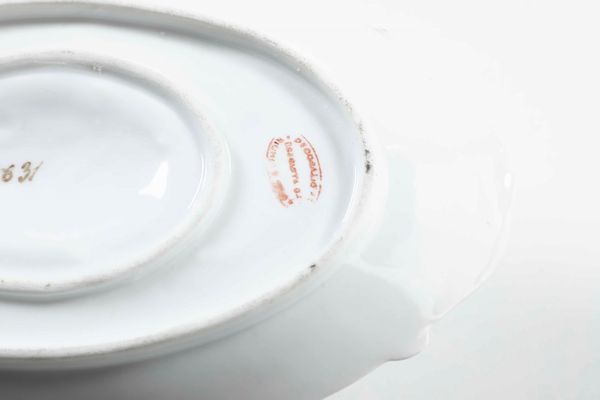 Servizio da tavola<BR>Doccia, Manifattura Ginori, XX secolo  - Asta Arredo per la tavola - Associazione Nazionale - Case d'Asta italiane