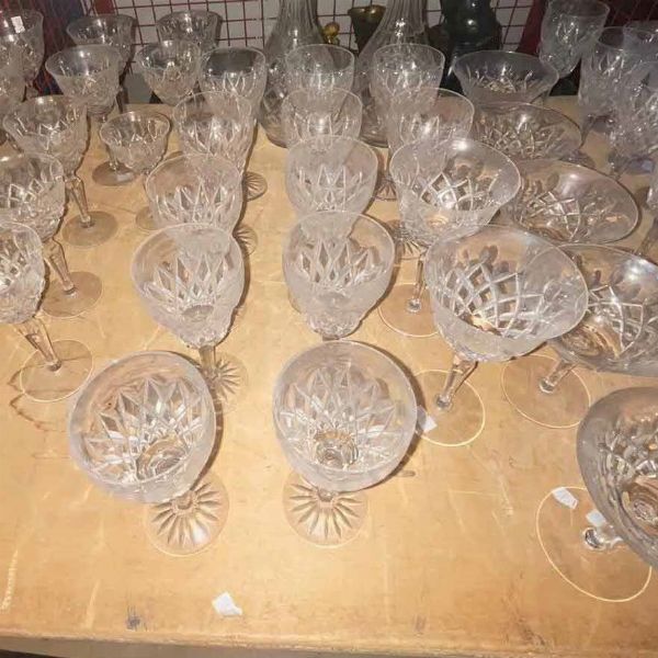 Parte di servizio di calici, XX secolo  - Asta Arredo per la tavola - Associazione Nazionale - Case d'Asta italiane