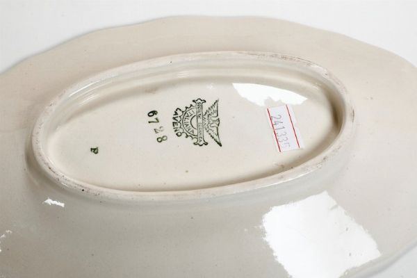 Servizio da tavola <BR>Laveno, Societ� Ceramica Italiana, 1930-1939  - Asta Arredo per la tavola - Associazione Nazionale - Case d'Asta italiane