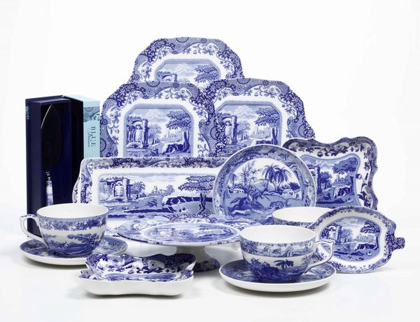 Parte di servizio<BR>Inghilterra, Manifattura Spode, XX secolo  - Asta Arredo per la tavola - Associazione Nazionale - Case d'Asta italiane