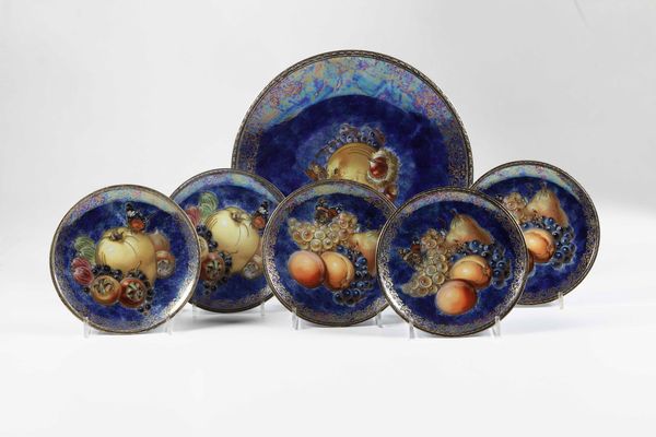 Servizio da dessert<BR>Germania, Manifattura Rosenthal, XX secolo  - Asta Arredo per la tavola - Associazione Nazionale - Case d'Asta italiane