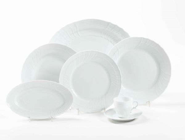 Parte di servizio da tavola Vecchio Ginori<BR>Doccia, Manifattura Richard Ginori, XX secolo  - Asta Arredo per la tavola - Associazione Nazionale - Case d'Asta italiane