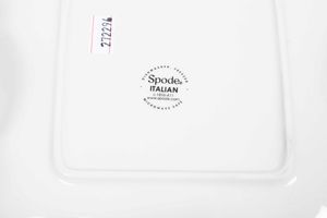 Parte di servizio<BR>Inghilterra, Manifattura Spode, XX secolo  - Asta Arredo per la tavola - Associazione Nazionale - Case d'Asta italiane