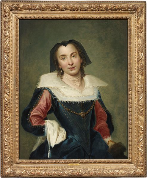 Giacomo Ceruti, detto il Pitocchetto : Dama in costume  - Asta Importanti Dipinti e Arredi Antichi - Associazione Nazionale - Case d'Asta italiane