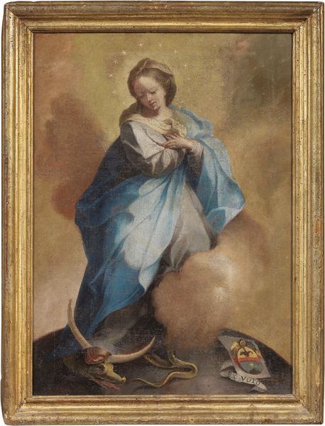 Scuola veneta del XVIII secolo : Madonna Immacolata  - Asta Importanti Dipinti e Arredi Antichi - Associazione Nazionale - Case d'Asta italiane