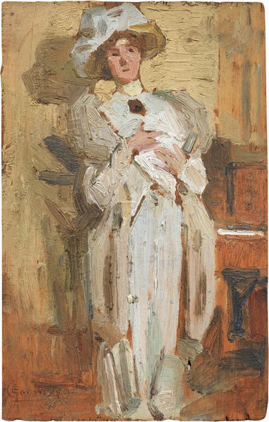 Cornelio Geranzani : Figura femminile  - Asta Importanti Dipinti e Arredi Antichi - Associazione Nazionale - Case d'Asta italiane