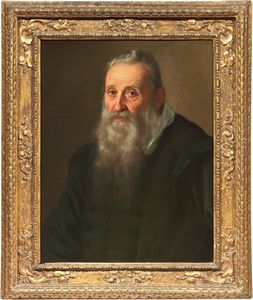 Scuola veneta fine XVI - inizio XVII secolo - Ritratto di uomo