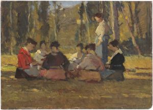 Ludovico Tommasi - Nel parco