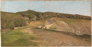 Adolfo Tommasi - Figure sul muretto