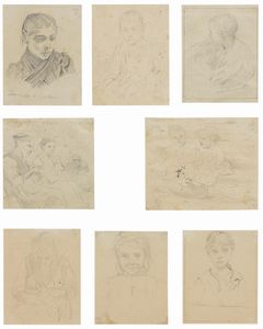 Telemaco Signorini - Otto disegni