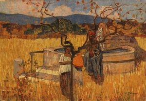 Mario Puccini - Arabi al pozzo