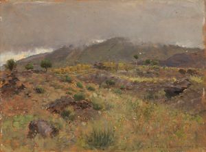 Alceste Campriani - Antiche lave del Vesuvio