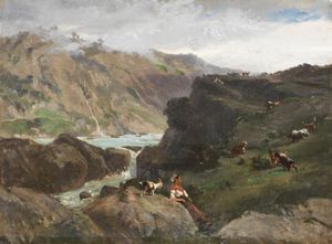 Giuseppe Palizzi - Pastorale