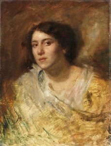 Emilio Gola - Ritratto di donna
