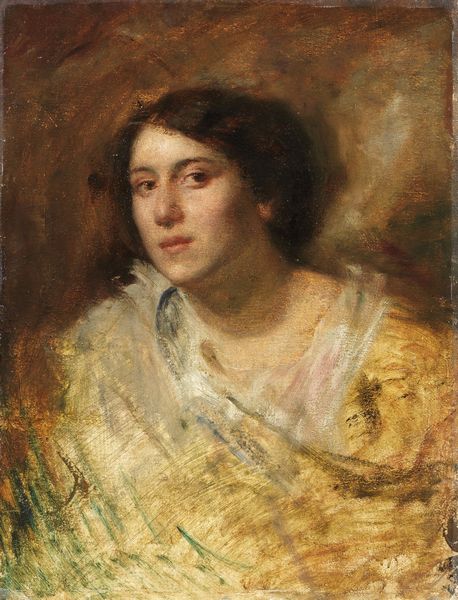 Emilio Gola : Ritratto di donna  - Asta Dipinti e Sculture del XIX e XX secolo - Associazione Nazionale - Case d'Asta italiane