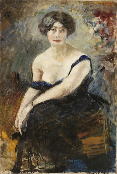 Emilio Gola : Ritratto femminile  - Asta Dipinti e Sculture del XIX e XX secolo - Associazione Nazionale - Case d'Asta italiane