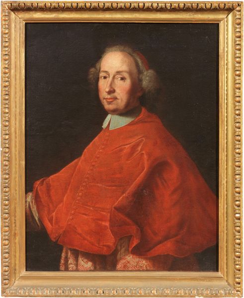 Scuola romana fine del XVII secolo : Ritratto di cardinale  - Asta Dipinti e Sculture del XIX e XX secolo - Associazione Nazionale - Case d'Asta italiane