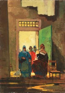 Renato Natali - Donne sulla porta