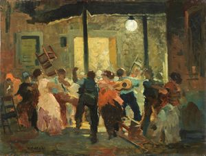 Renato Natali - Rissa (Seggiolate)