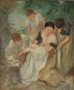 Armando Spadini - Studio per il Mos ritrovato