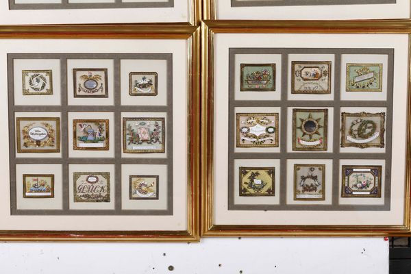 Collezione di cinquantaquattro miniature benaugurali. Differenti epoche e manifatture del XIX-XX secolo  - Asta Dimore italiane - Associazione Nazionale - Case d'Asta italiane