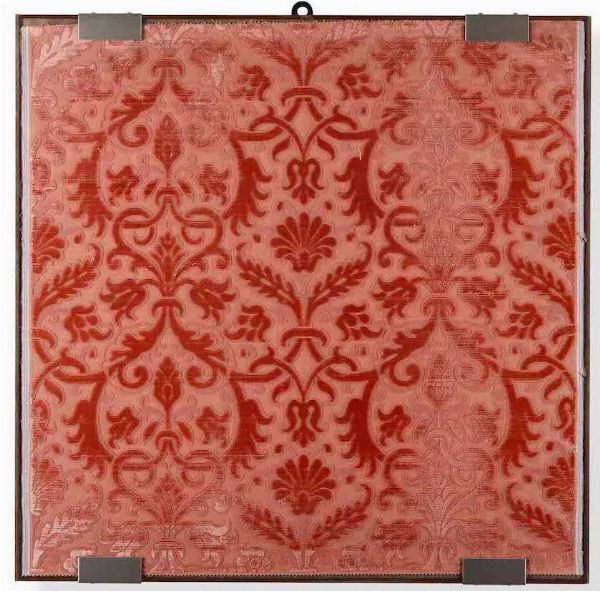 Lotto di sei tessuti XX secolo  - Asta Dimore italiane - Associazione Nazionale - Case d'Asta italiane