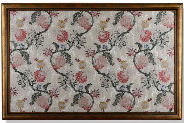 Lotto di tre tessuti in cornice  - Asta Dimore italiane - Associazione Nazionale - Case d'Asta italiane