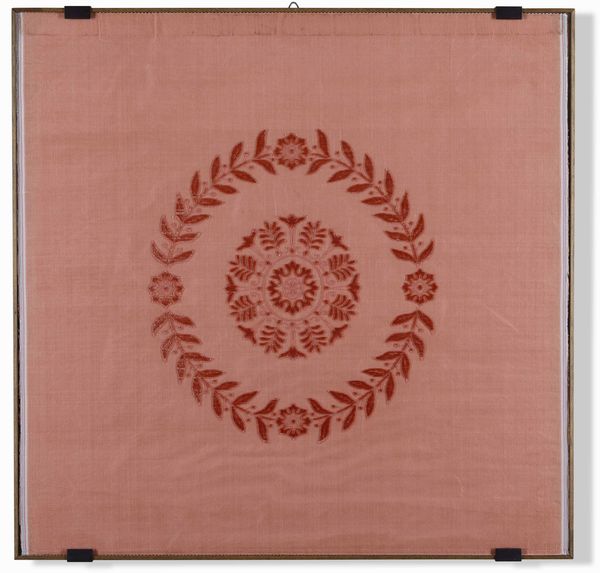 Lotto di cinque tessuti in cornice  - Asta Dimore italiane - Associazione Nazionale - Case d'Asta italiane