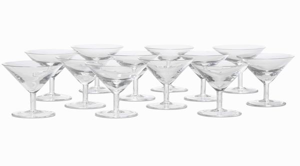 Dodici coppettine manifattura Arnolfo di Cambio  - Asta Dimore italiane - Associazione Nazionale - Case d'Asta italiane