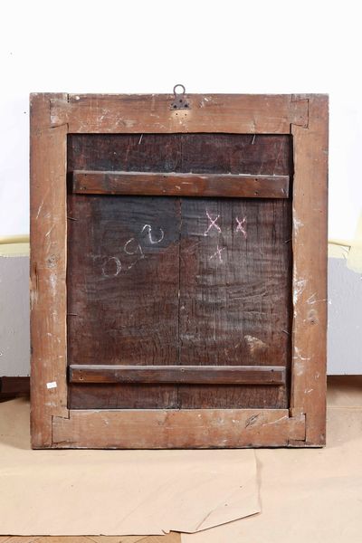 Scuola dellItalia settentrionale del XVII secolo Adorazione dei Magi  - Asta Dimore italiane - Associazione Nazionale - Case d'Asta italiane