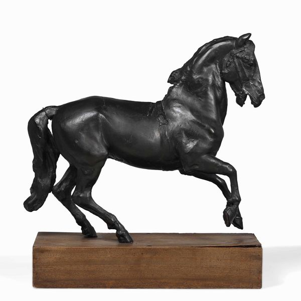 Plasticatore francese del XIX-XX secolo Cavallo  - Asta Dimore italiane - Associazione Nazionale - Case d'Asta italiane