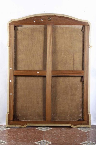 Scuola del XVIII secolo Paesaggio con rovine e figure in riva a un fiume  - Asta Dimore italiane - Associazione Nazionale - Case d'Asta italiane