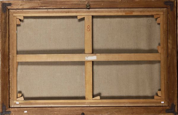 Scuola italiana del XIX secolo Benedizione dalla loggia di San Pietro  - Asta Dimore italiane - Associazione Nazionale - Case d'Asta italiane