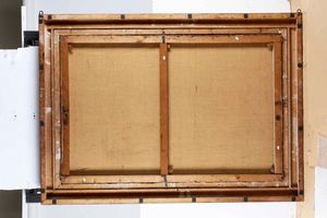 Giordano Giovanetti : Veduta di Piazza del Popolo dal Pincio  - Asta Dimore italiane - Associazione Nazionale - Case d'Asta italiane