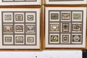 Collezione di cinquantaquattro miniature benaugurali. Differenti epoche e manifatture del XIX-XX secolo  - Asta Dimore italiane - Associazione Nazionale - Case d'Asta italiane