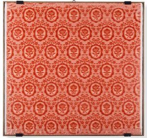 Lotto di sei tessuti XX secolo  - Asta Dimore italiane - Associazione Nazionale - Case d'Asta italiane