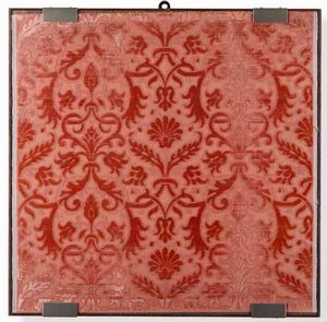 Lotto di sei tessuti XX secolo  - Asta Dimore italiane - Associazione Nazionale - Case d'Asta italiane