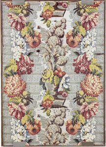 Lotto di Cinque tessuti in cornice  - Asta Dimore italiane - Associazione Nazionale - Case d'Asta italiane