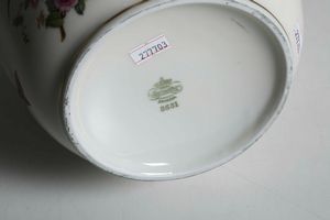 Potiche<BR>Germania, Manifattura bavarese, seconda met del XX secolo  - Asta Dimore italiane - Associazione Nazionale - Case d'Asta italiane