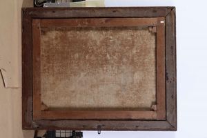 Scuola romana del XIX secolo Veduta del Foro Romano  - Asta Dimore italiane - Associazione Nazionale - Case d'Asta italiane