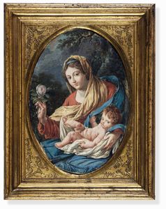 Antonio Allegri detto il Correggio, copia da - Madonna con Bambino