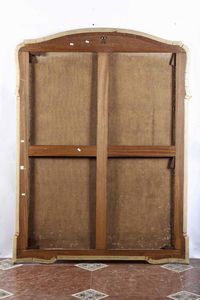 Scuola del XVIII secolo Paesaggio con rovine e figure in riva a un fiume  - Asta Dimore italiane - Associazione Nazionale - Case d'Asta italiane