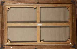 Scuola italiana del XIX secolo Benedizione dalla loggia di San Pietro  - Asta Dimore italiane - Associazione Nazionale - Case d'Asta italiane