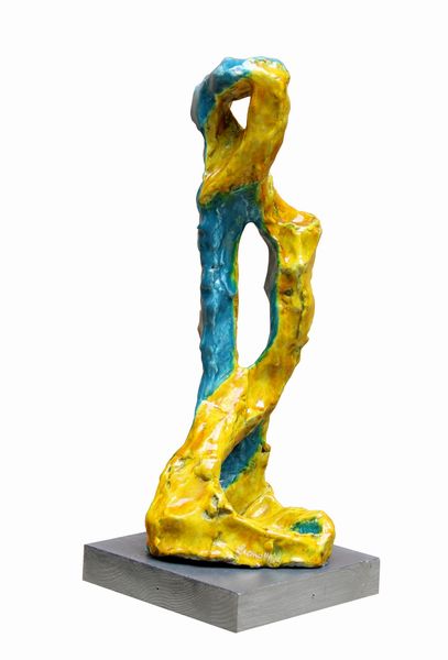 Leoncillo Leonardi : Senza titolo  - Asta Arte Moderna e Contemporanea - Associazione Nazionale - Case d'Asta italiane